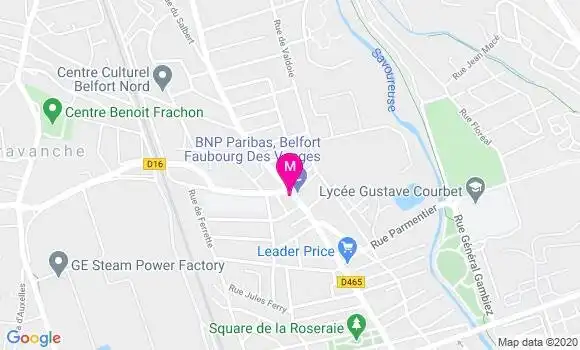 Localisation Dr Thierry Di Betta