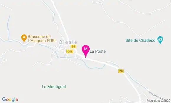 Localisation Dr Josiane Bouvet