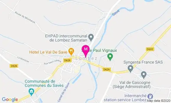 Localisation Dr Eve Gipouloux