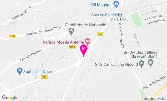 Localisation Dr Cécile Buvry
