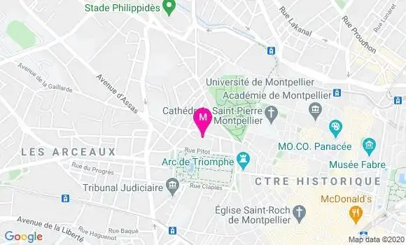 Localisation Dr Marie Anne Flouest Lopez