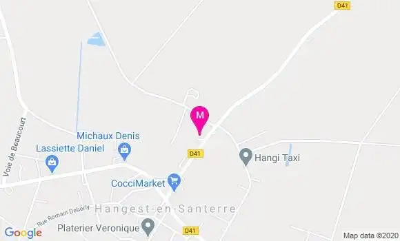 Localisation Dr Dorothée Deneux Linéatte