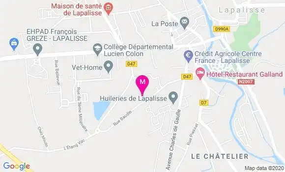 Localisation Dr Dominique Albouy