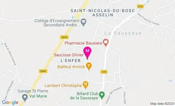 Localisation Dr Olivier Saucisse