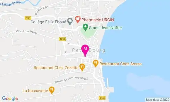 Localisation Dr Emma Bibrac