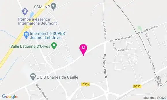 Localisation Dr Fabrice Carion