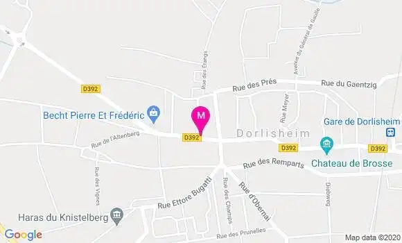 Localisation Dr Bertrand Hecquet