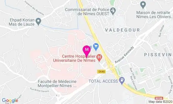 Localisation Dr Pascal Kouyoumdjian
