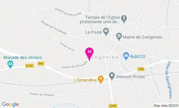 Localisation Dr Marc Peytavin