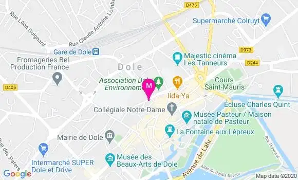 Localisation Dr Catherine Chopin