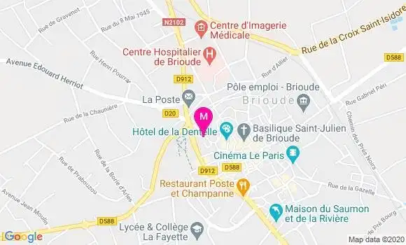 Localisation Dr Christian Gardon Mollard