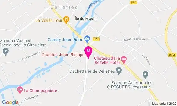 Localisation Dr Jean Philippe Grandon
