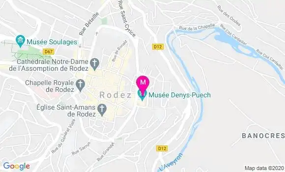 Localisation Dr Sandrine Foulquier