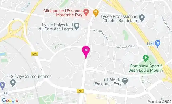 Localisation Dr Erik Ouakil