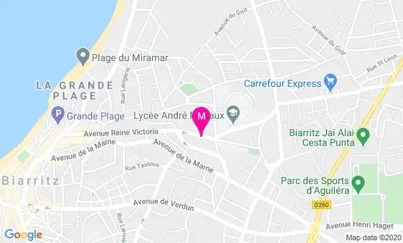 Localisation Dr Ahmed Ouadah
