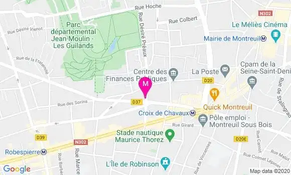 Localisation Dr Jean Claude Nattaf