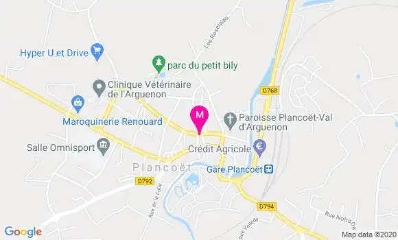 Localisation Dr Emmanuelle Despretz Juhel