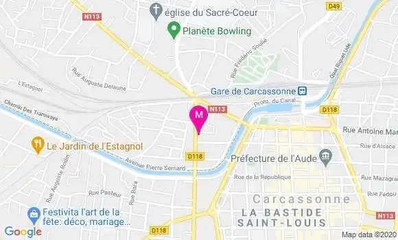 Localisation Dr Mohamed Beghdadi