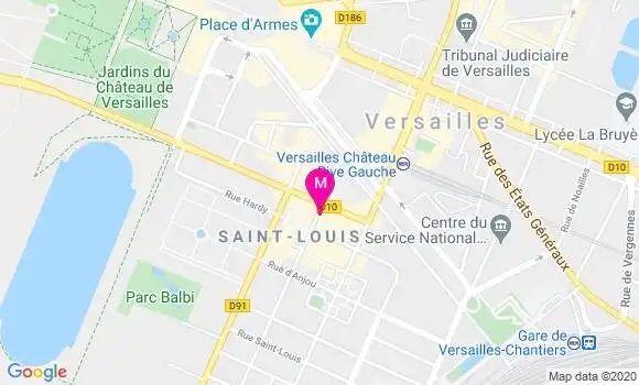 Localisation Dr Denise Jobin