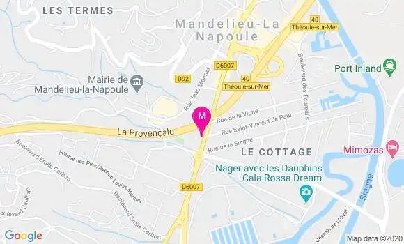 Localisation Dr Thierry Enaudeau