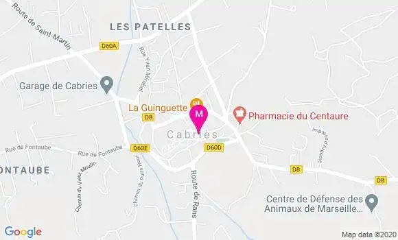 Localisation Dr Corinne Benso Layoun