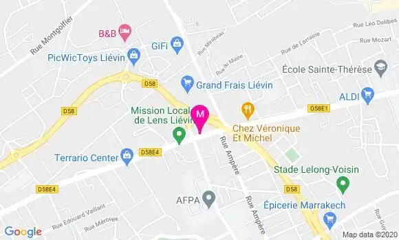 Localisation Dr Odile Huin