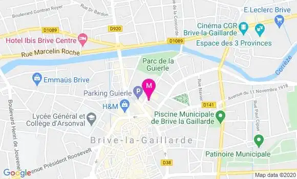 Localisation Dr Barbara Miesch