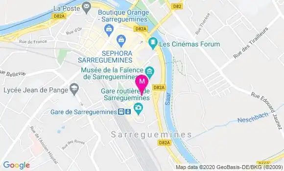 Localisation Dr Nicolas Seiller