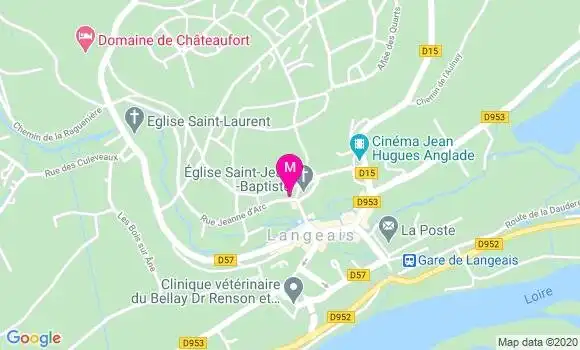 Localisation Dr Lydie Joly