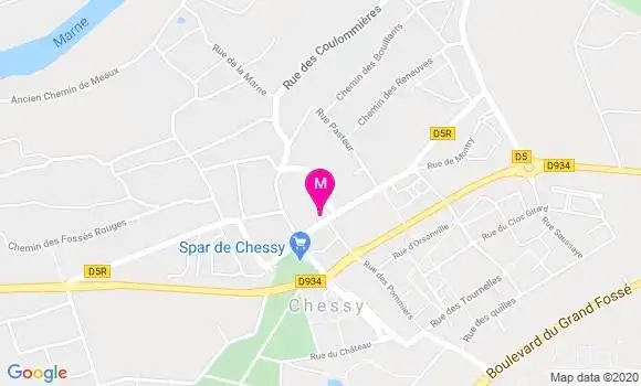 Localisation Dr Virginie Bourjot