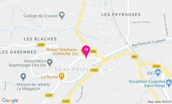 Localisation Dr Bruno Wanert