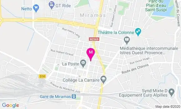 Localisation Dr Nadine Buzzacchera