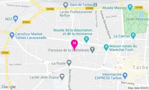 Localisation Dr Marie Pierre Saffon