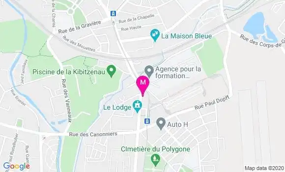 Localisation Dr Claude Lutz