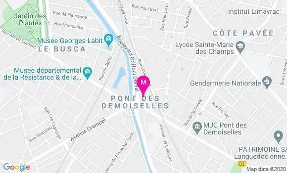 Localisation Dr Yvan Macheto