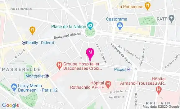 Localisation Dr Jean Marie Klein