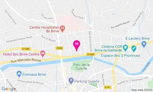Localisation Dr Claudine Billot