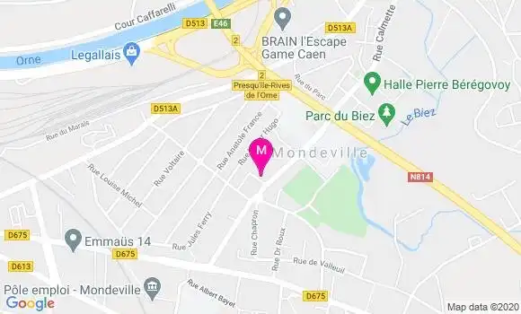 Localisation Dr Marie Anita Mortelier