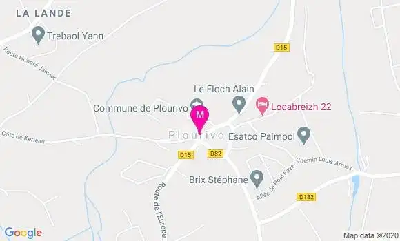 Localisation Dr Michel Kerleau