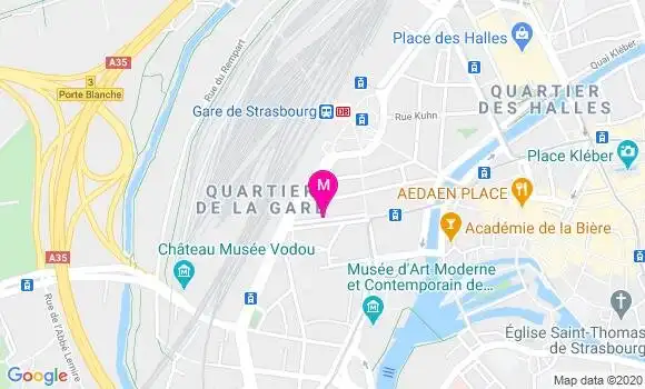 Localisation Dr Arlette Bleny