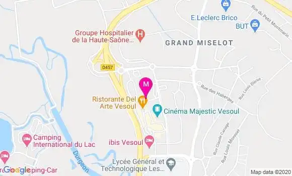 Localisation Dr Sylvie Coffinet Chabert