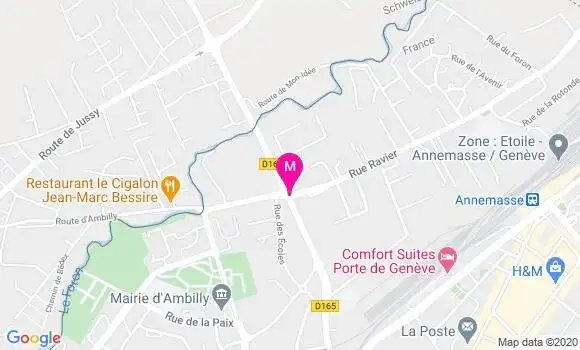 Localisation Dr Zohra Bouaicha