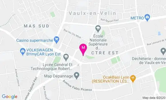 Localisation Dr Zohra Boussaid