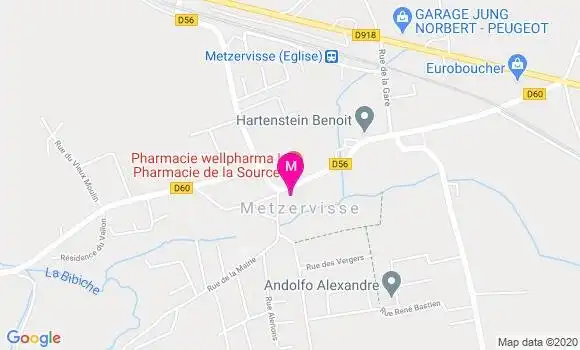 Localisation Dr Thomas Dubreuil