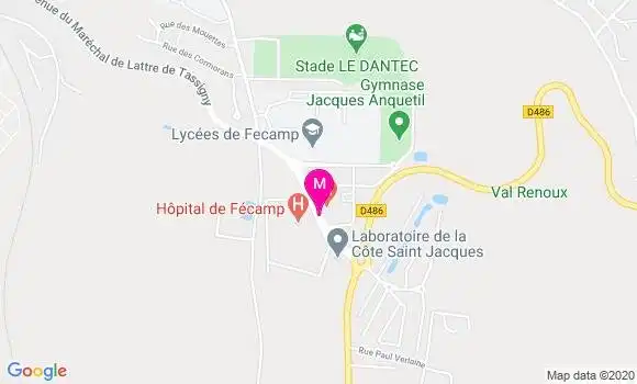 Localisation Dr Candice Giroix
