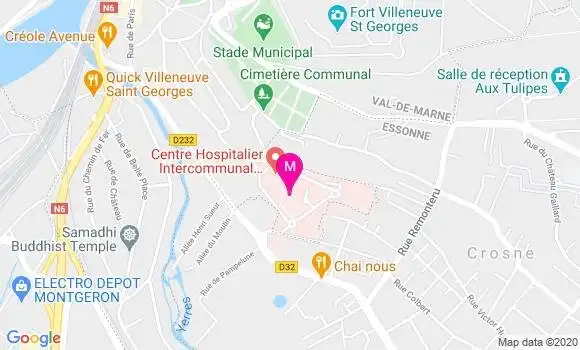 Localisation Dr Mounia Halhal