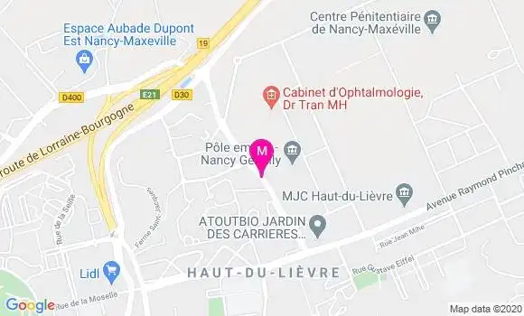 Localisation Dr Marc Pichene