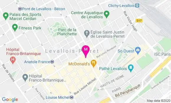 Localisation Dr Catherine Vigouroux