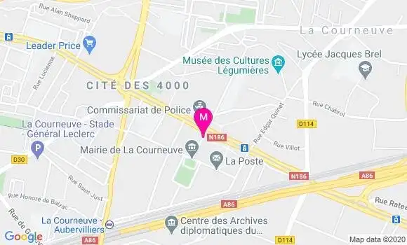 Localisation Dr Liliane Haddad