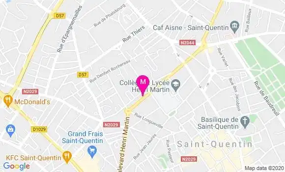 Localisation Dr Albert Tousse